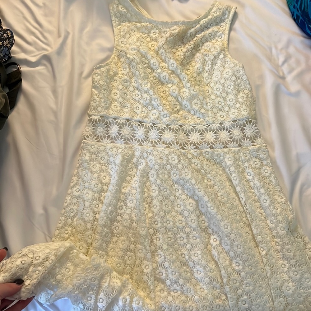 White Lace Dress